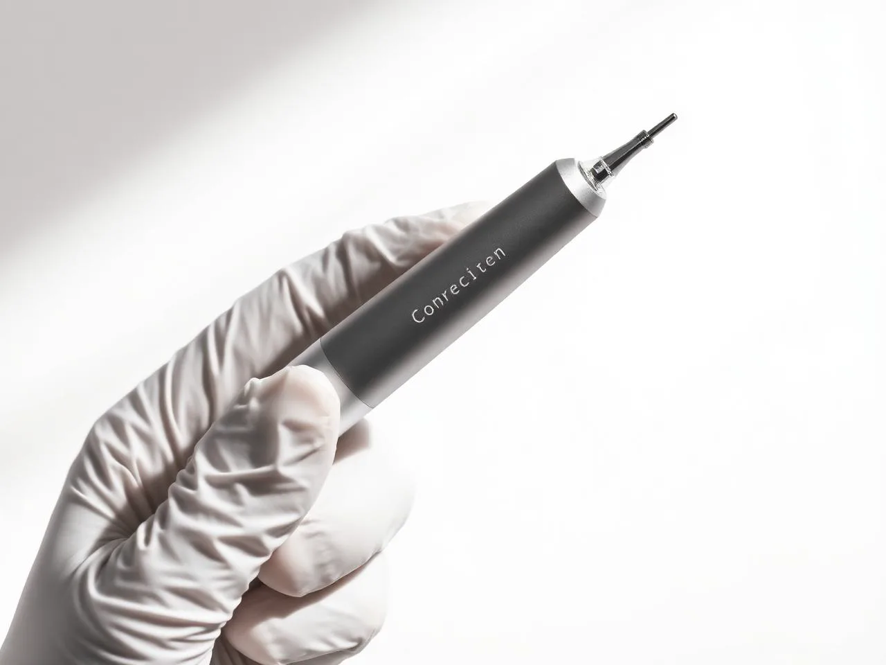 Microneedling pen detail