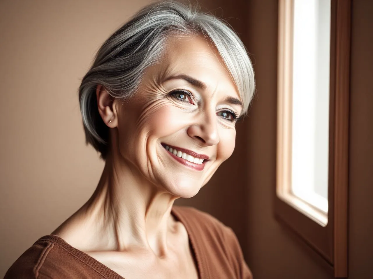 Natural smile lines