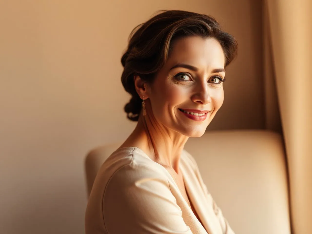 Balanced facial volume